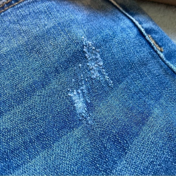 PacSun Power Super Stretch Push Up Jegging Medium Blue Denim Size 27S Short - Picture 2 of 8